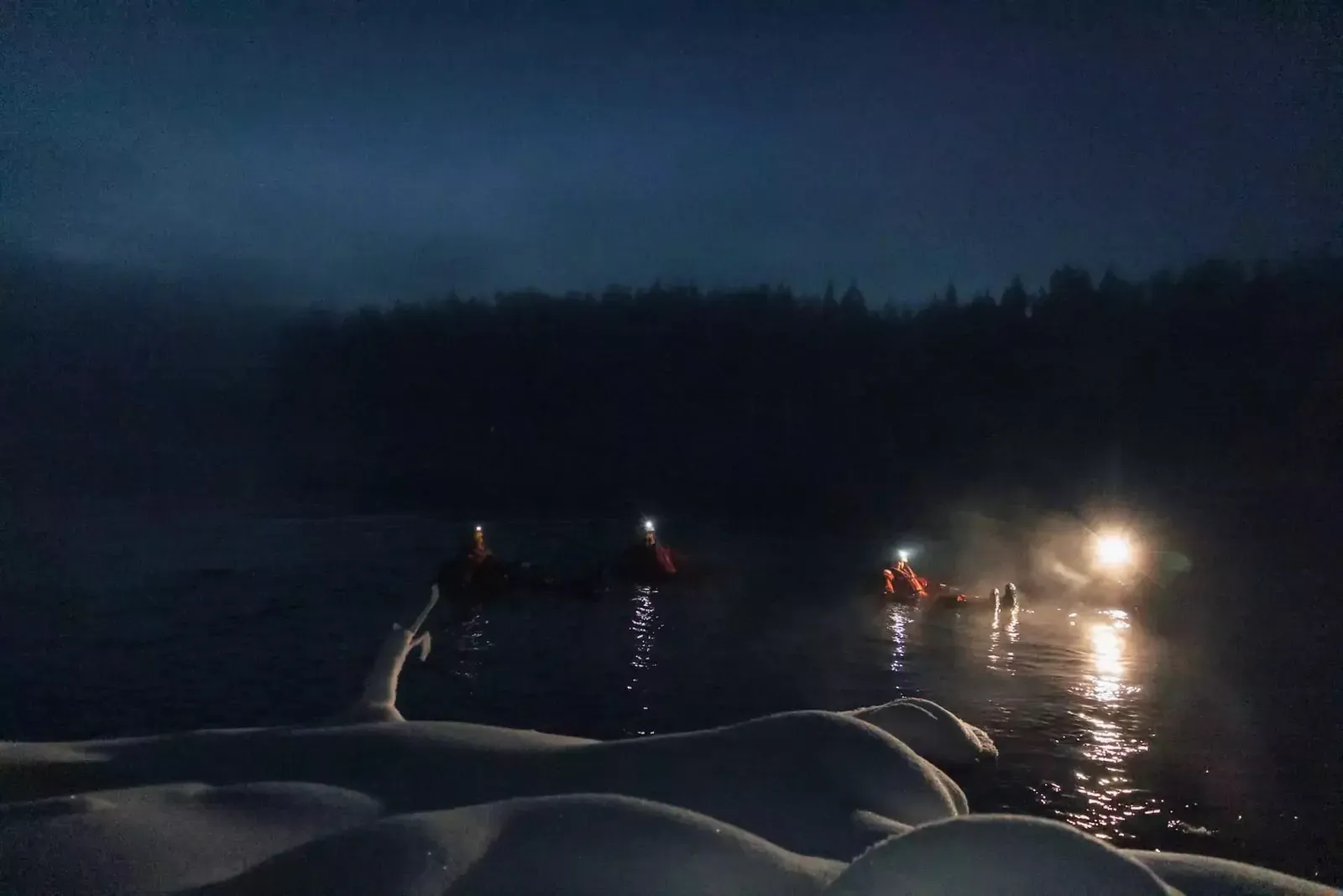 Nordlichter in Finnland