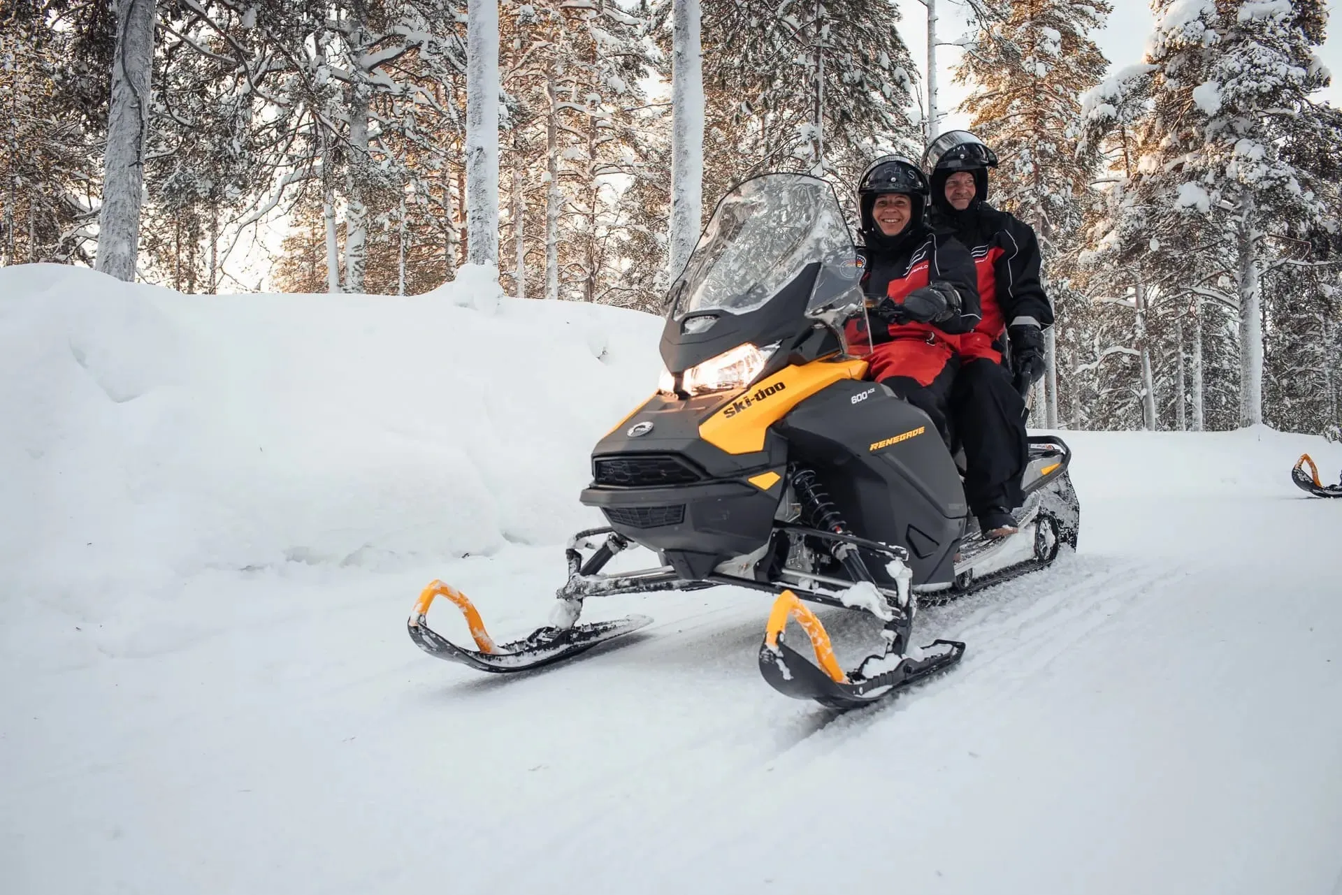 Schneemobiltour