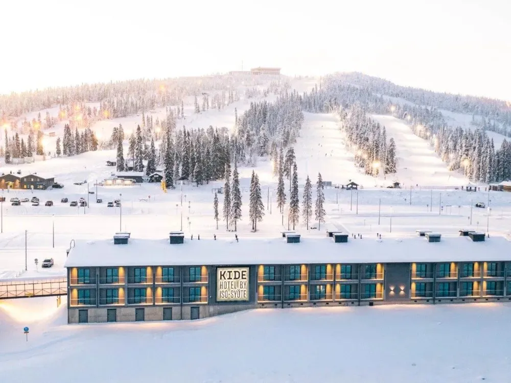 KIDE Hotel am Hang von Iso-Syöte