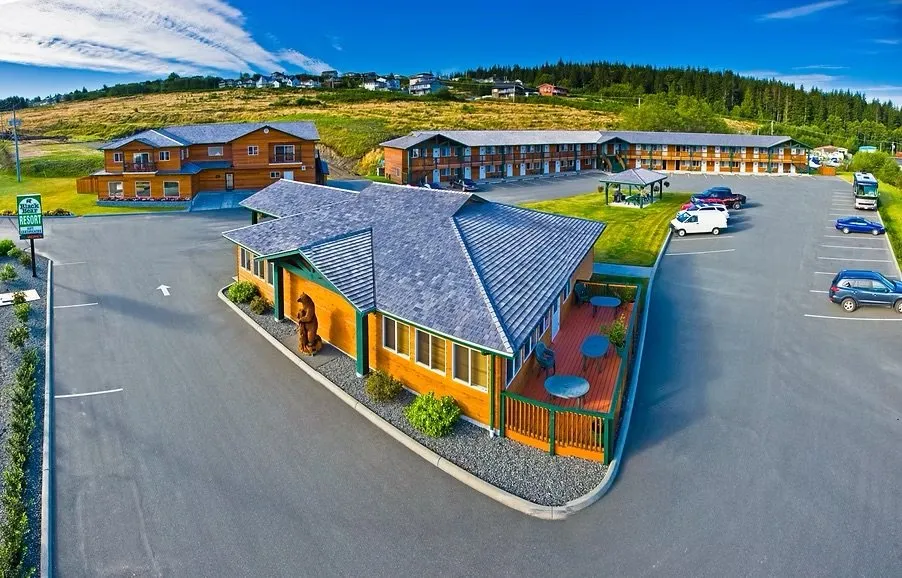 Blockhaus des Black Bear Resort in Port McNeill